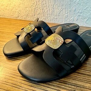 Sam Edelman Womens Bay Radiant Slide Sandal - Black 9